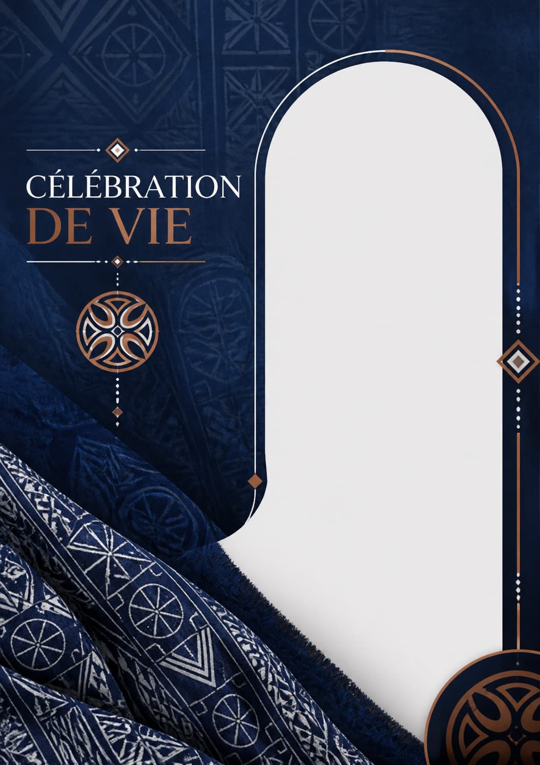 Template Bamiléké — Portrait contemporain